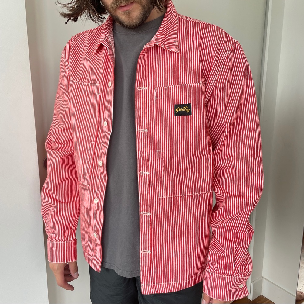NWOT Stan Ray Painter Stripe Chore Jacket